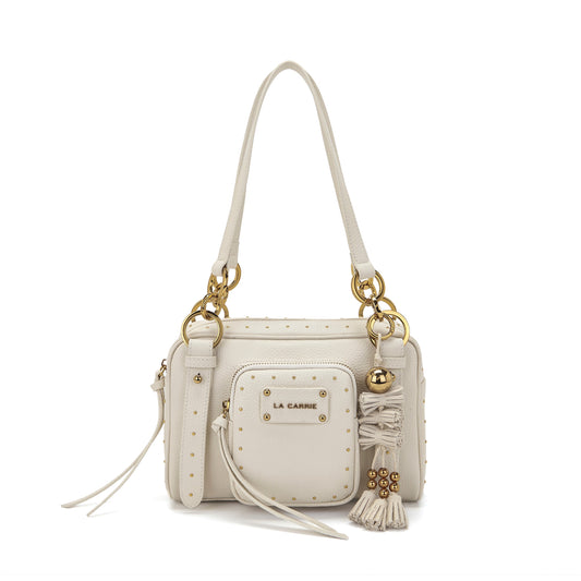 Borsa a spalla Basic Ivory