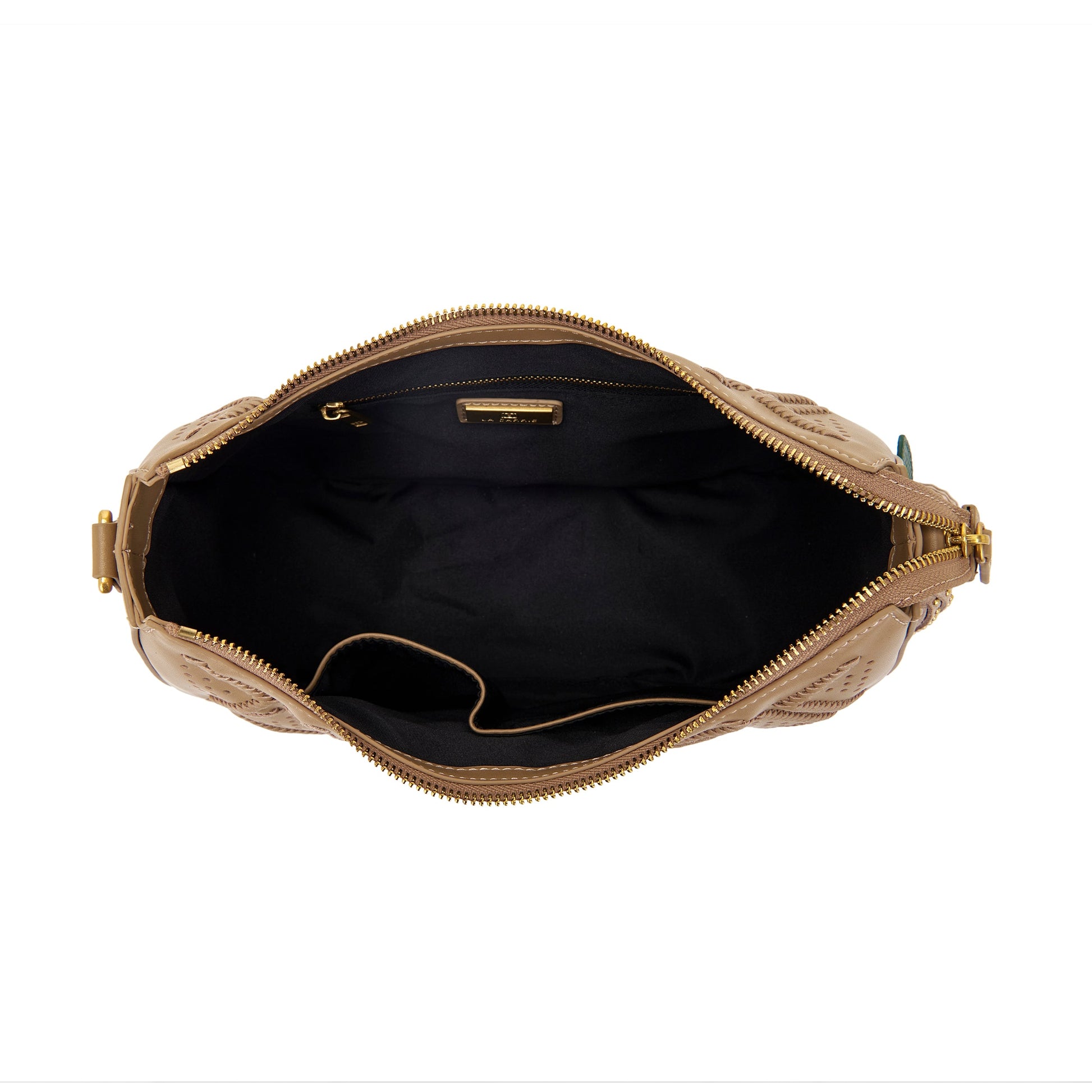 Borsa a spalla Labyrinth Beige - Immagine 5