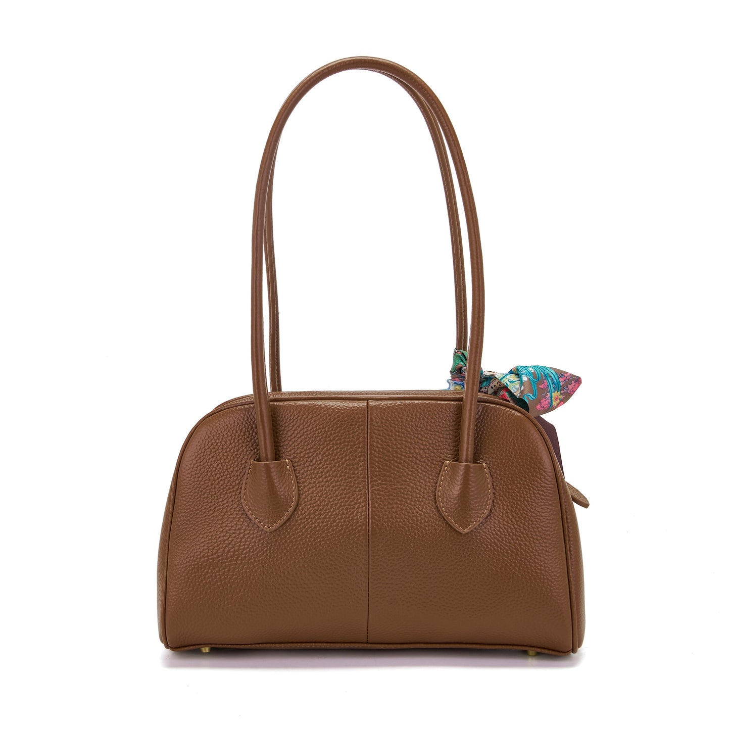 Borsa a spalla Foulard Cuoio - Immagine 3