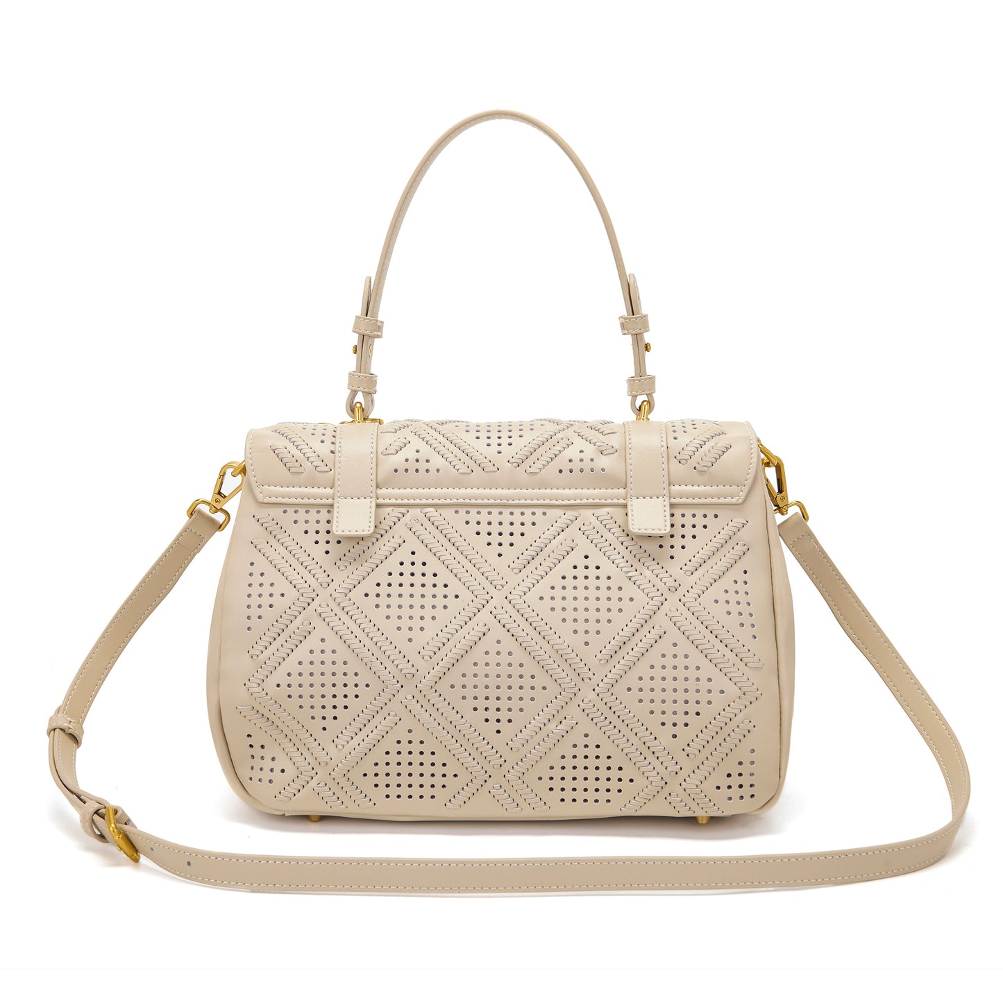 Borsa shopping Grande Atena Labyrinth Ivory - Immagine 3