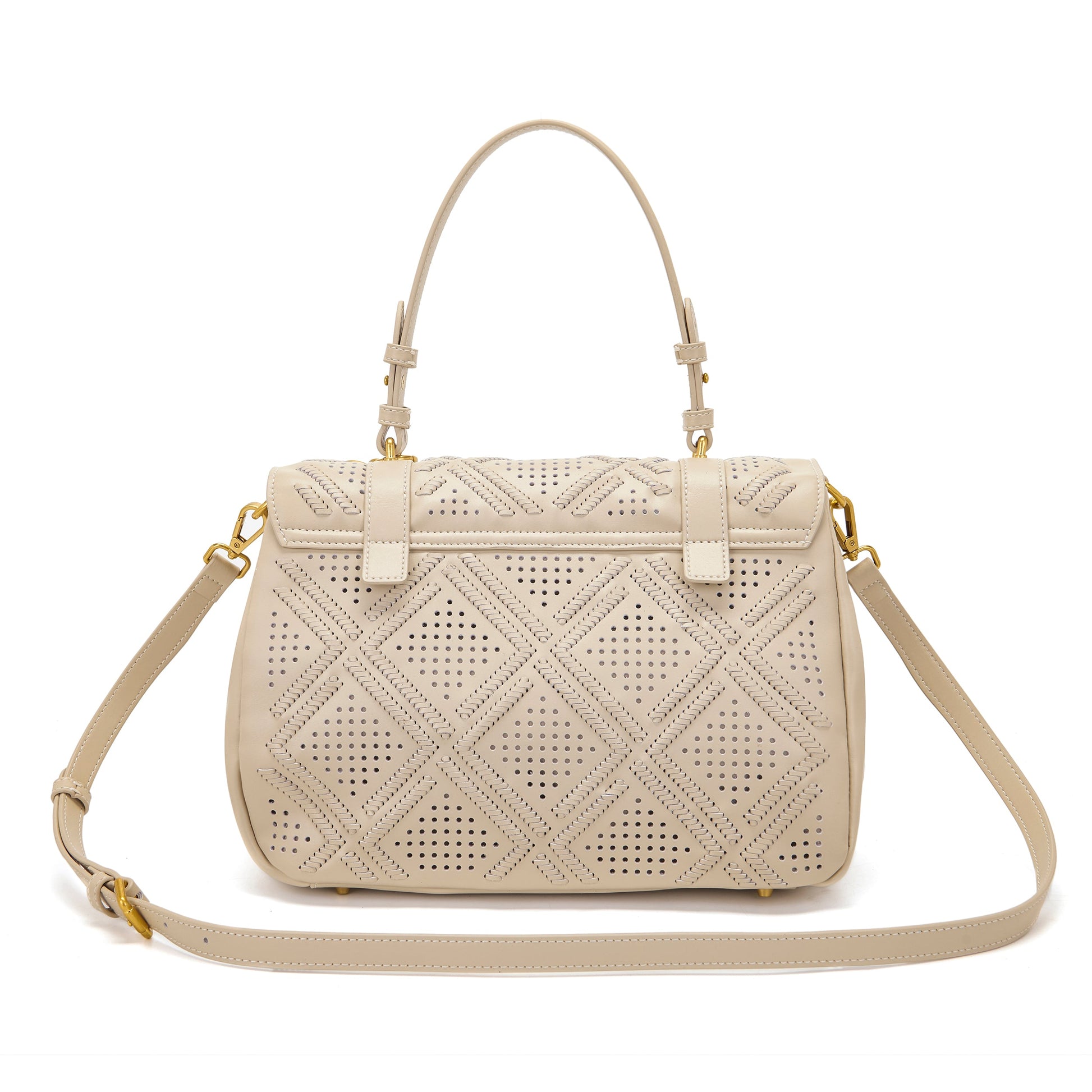 Borsa shopping Grande Atena Labyrinth Ivory - Immagine 3