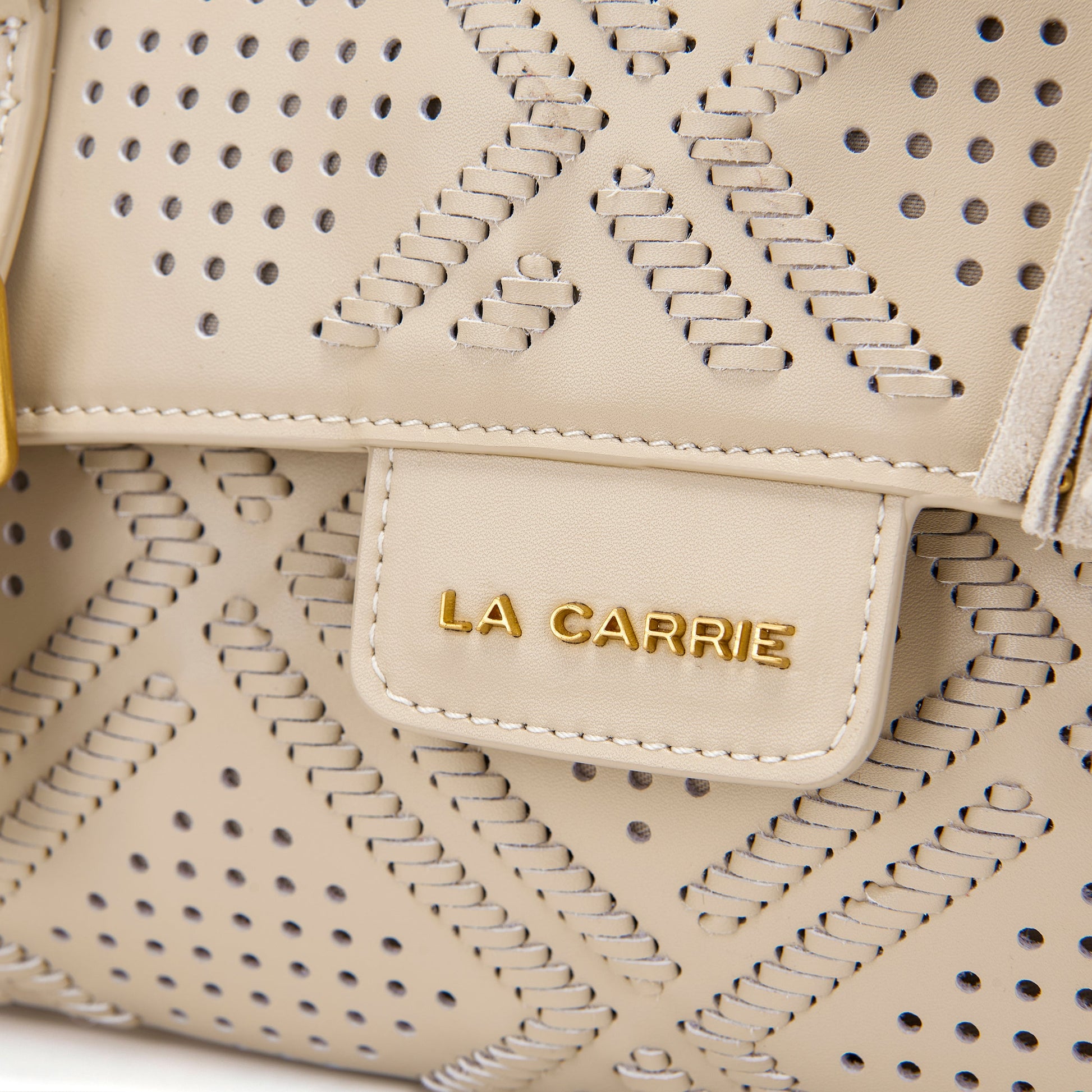 Borsa shopping Grande Atena Labyrinth Ivory - Immagine 4