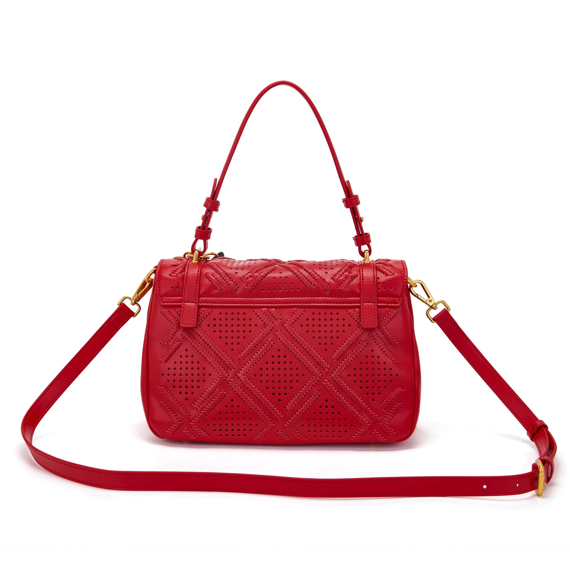 Borsa shopping Medium Atena Labyrinth Red - Immagine 3