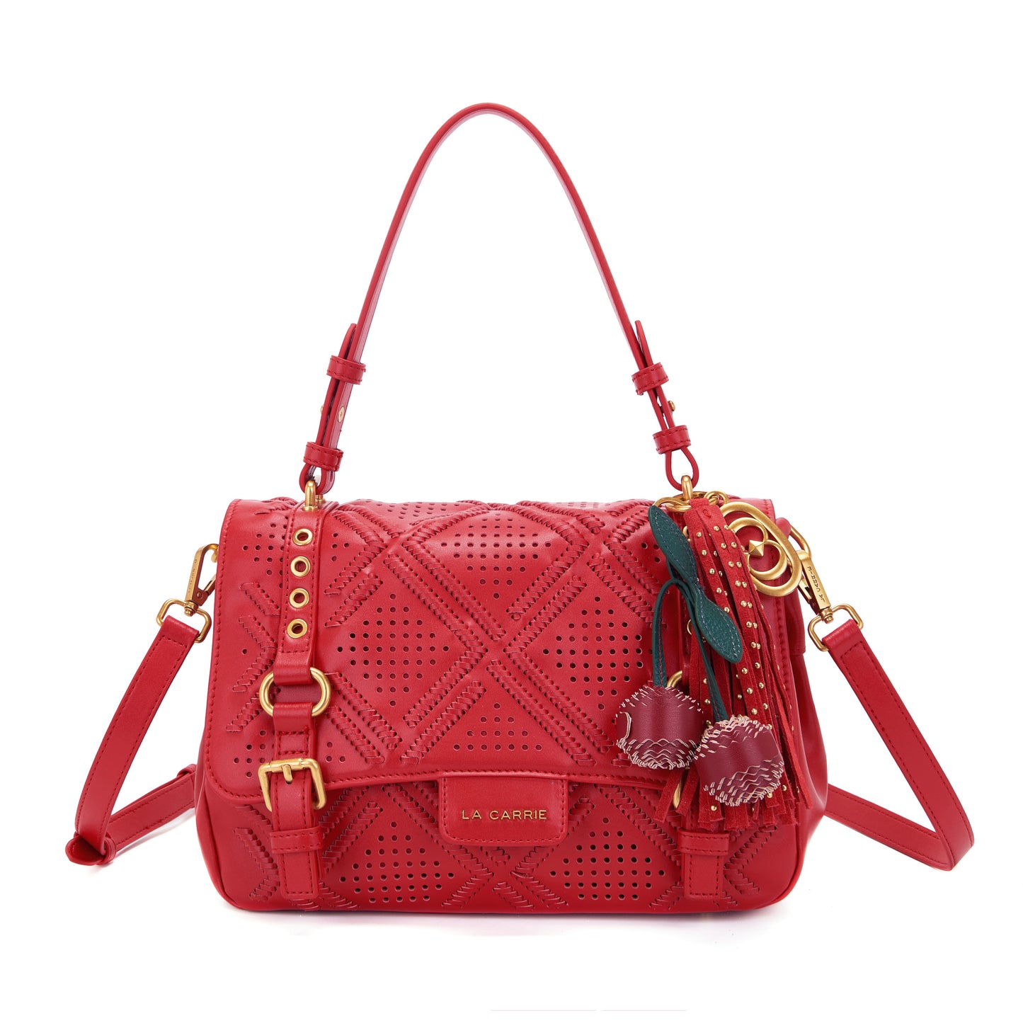 Borsa shopping Medium Atena Labyrinth Red - Immagine 6
