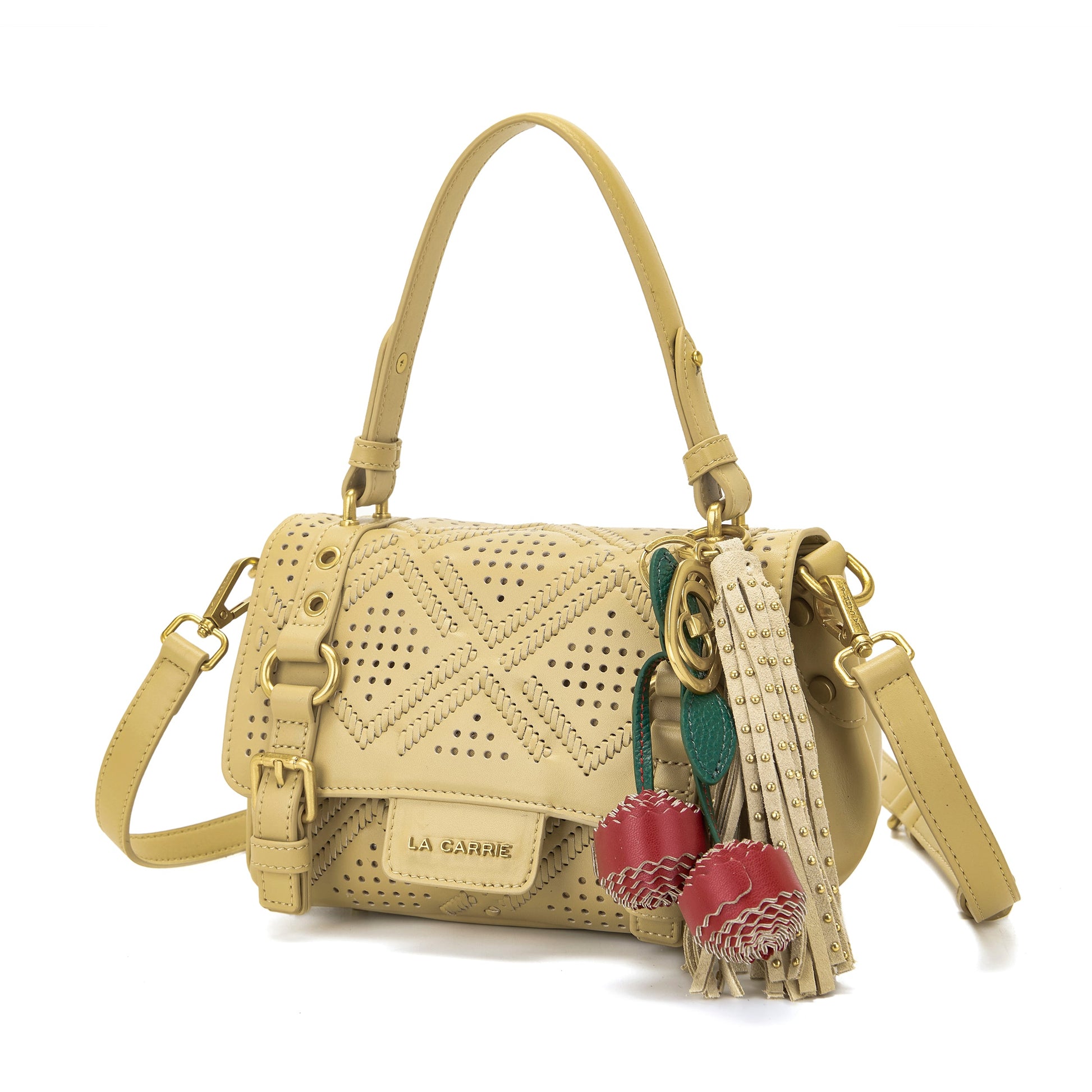 Borsa shopping Small Atena Labyrinth Ocre - Immagine 2