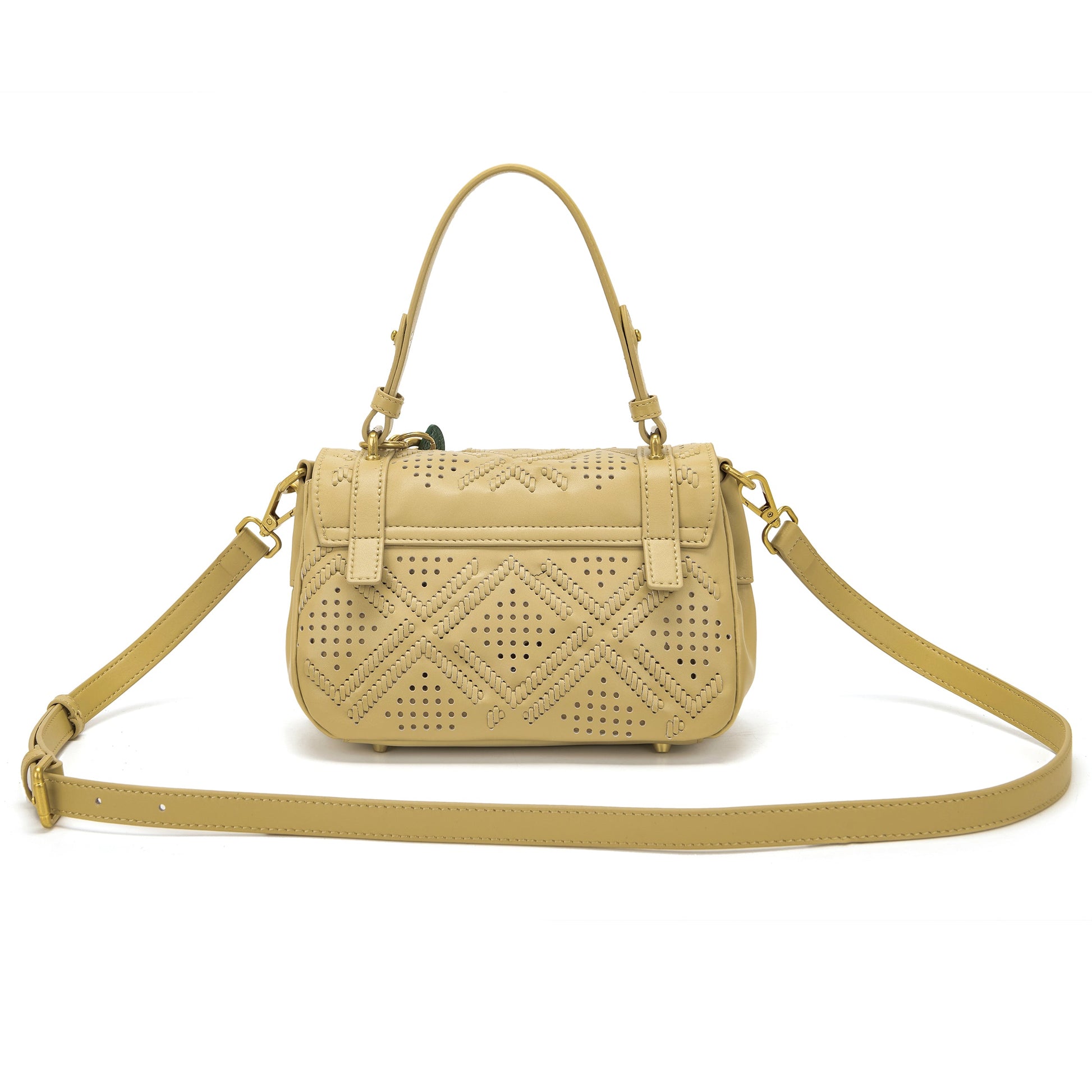 Borsa shopping Small Atena Labyrinth Ocre - Immagine 3