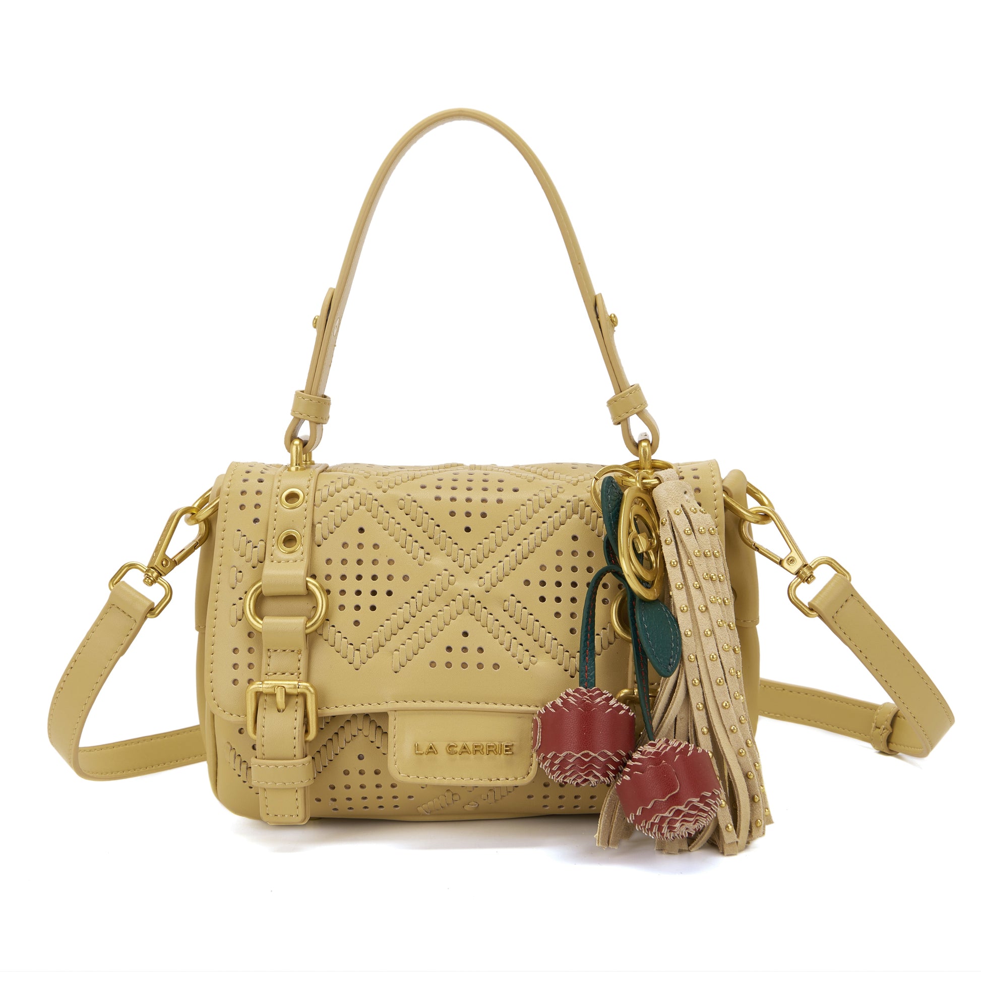 Borsa shopping Small Atena Labyrinth Ocre - Immagine 6