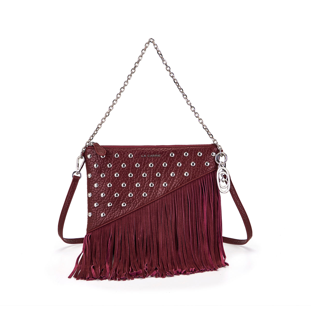 Borsa a spalla Capsule Burgundy