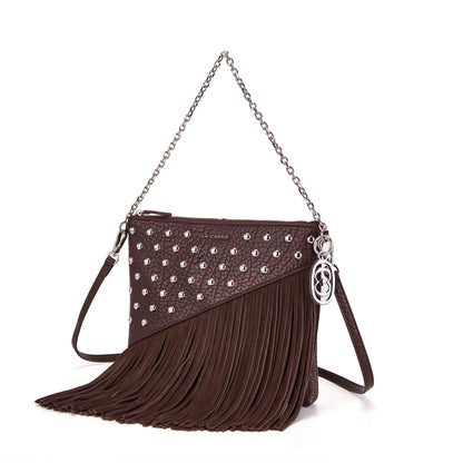 Borsa a spalla Capsule Dark Brown - Immagine 2