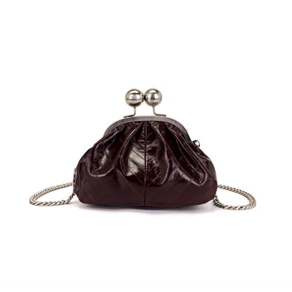 Borsa a spalla Capsule Burgundy