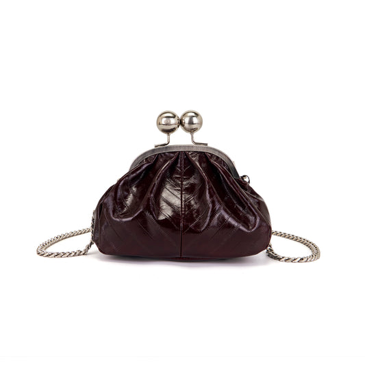 Borsa a spalla Capsule Burgundy