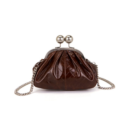 Borsa a spalla Capsule Cuoio