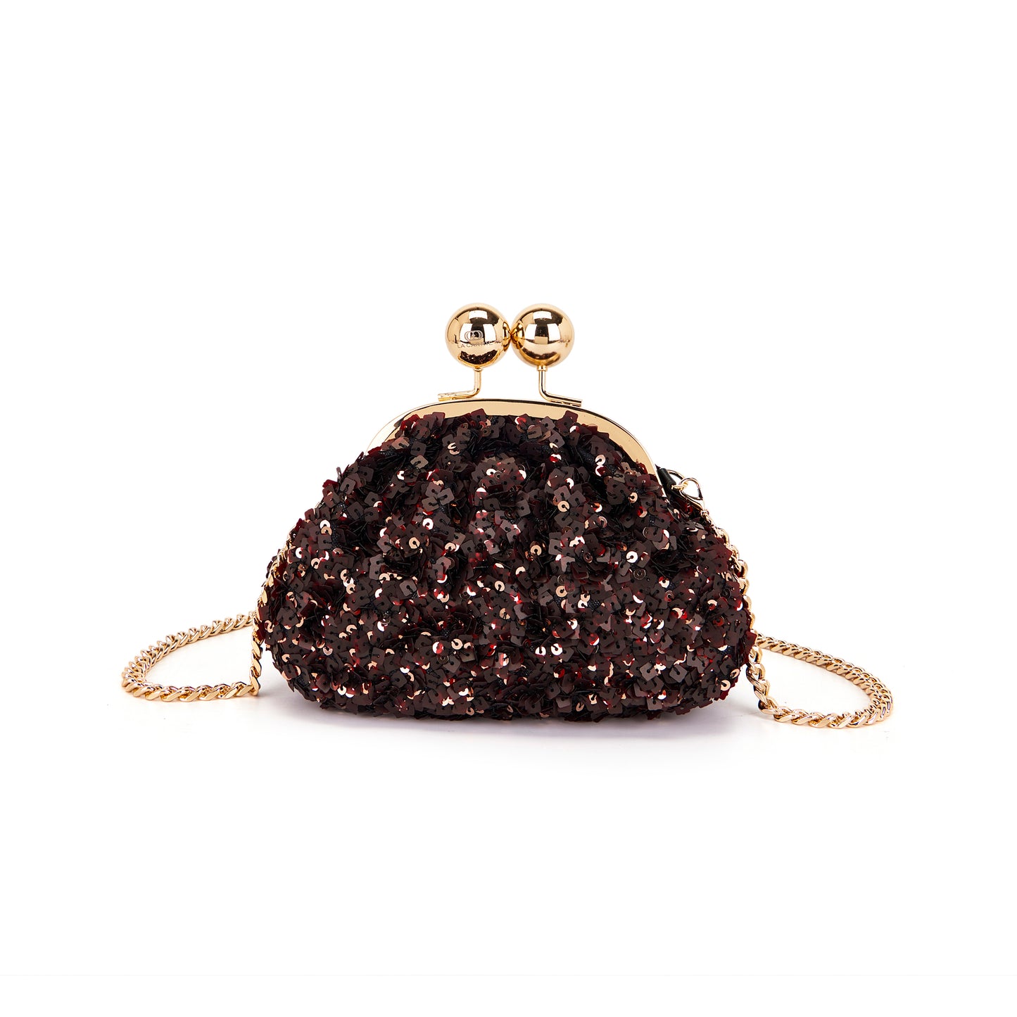 Borsa a spalla Capsule Burgundy