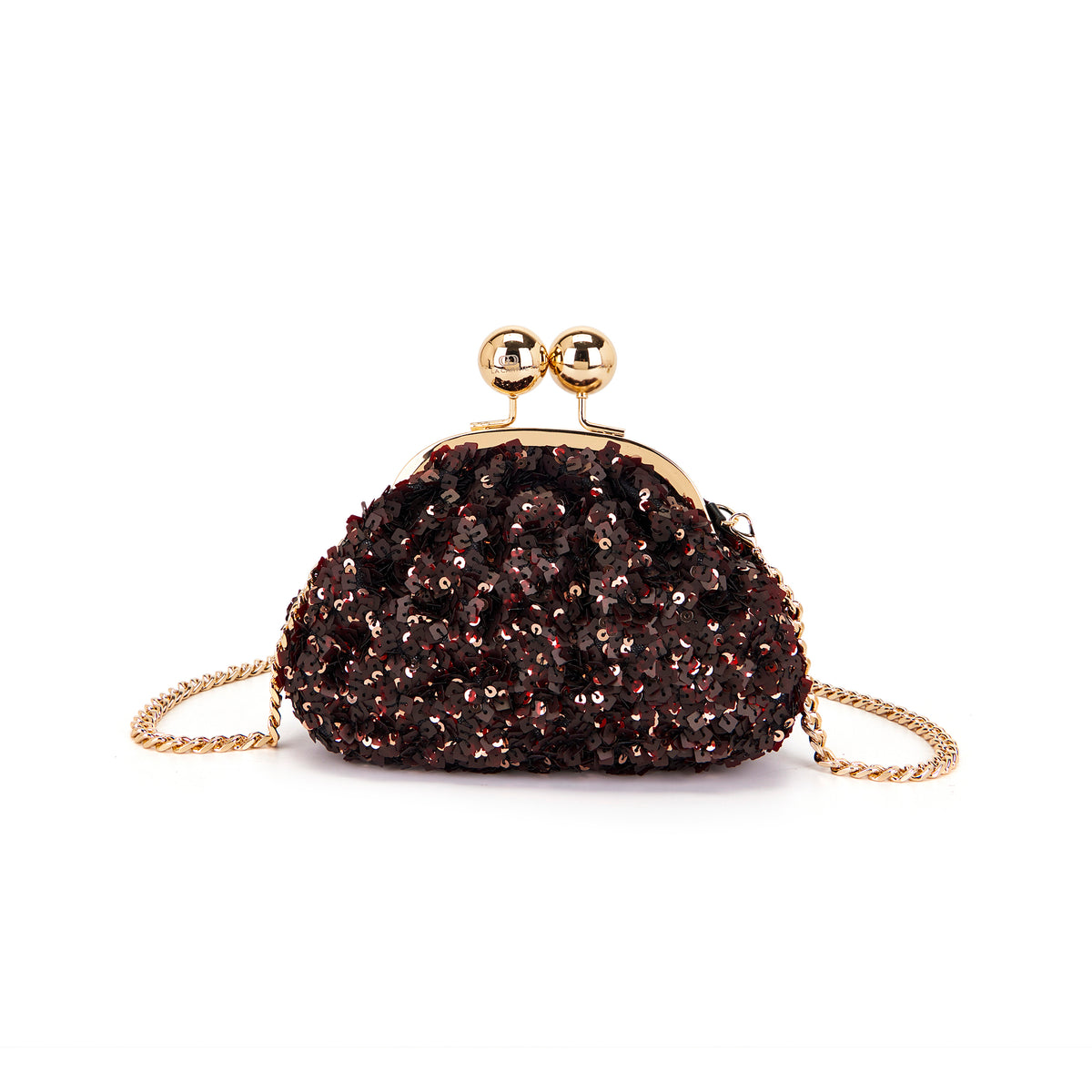 Borsa a spalla Capsule Burgundy