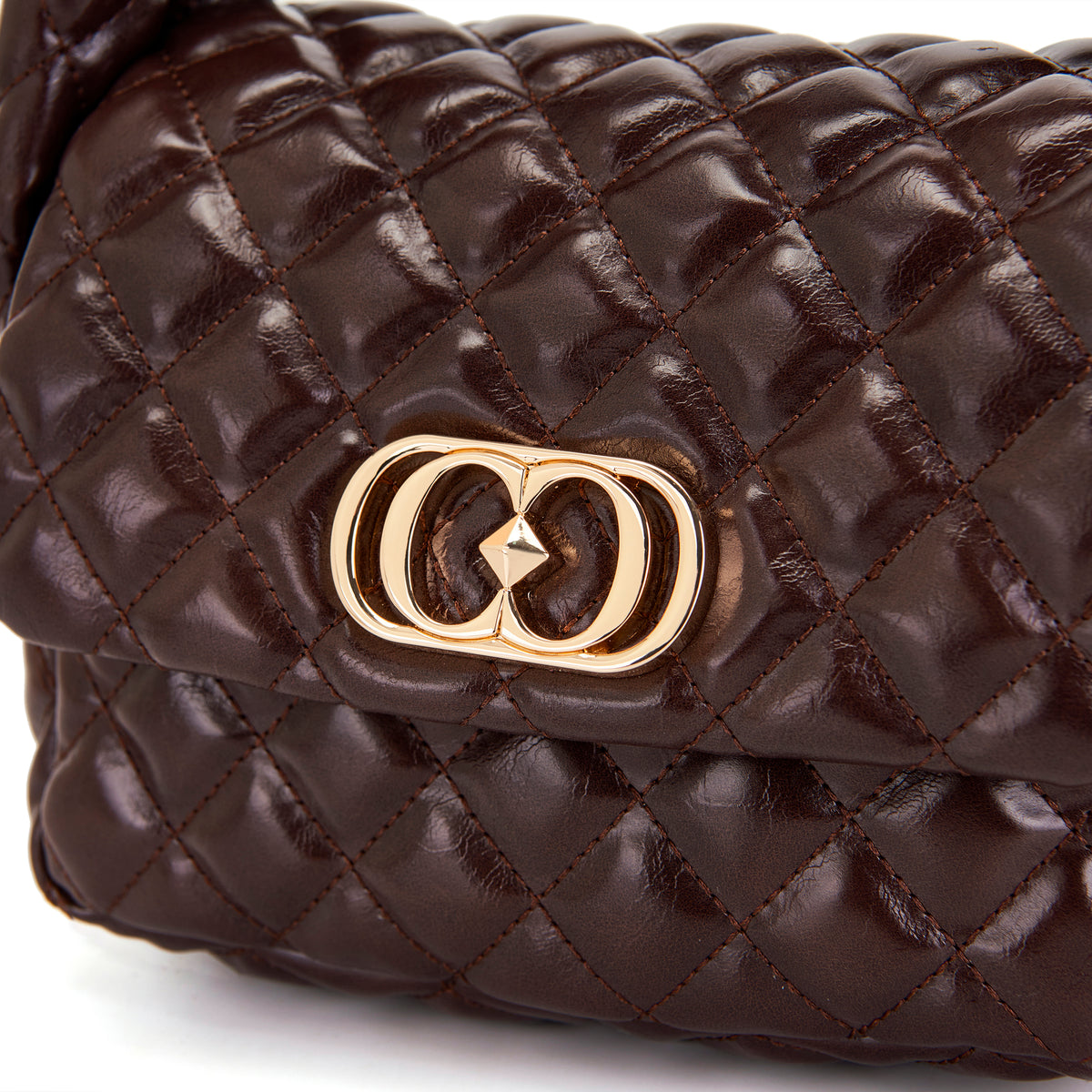 Borsa a spalla Capsule Dark Brown - Immagine 4