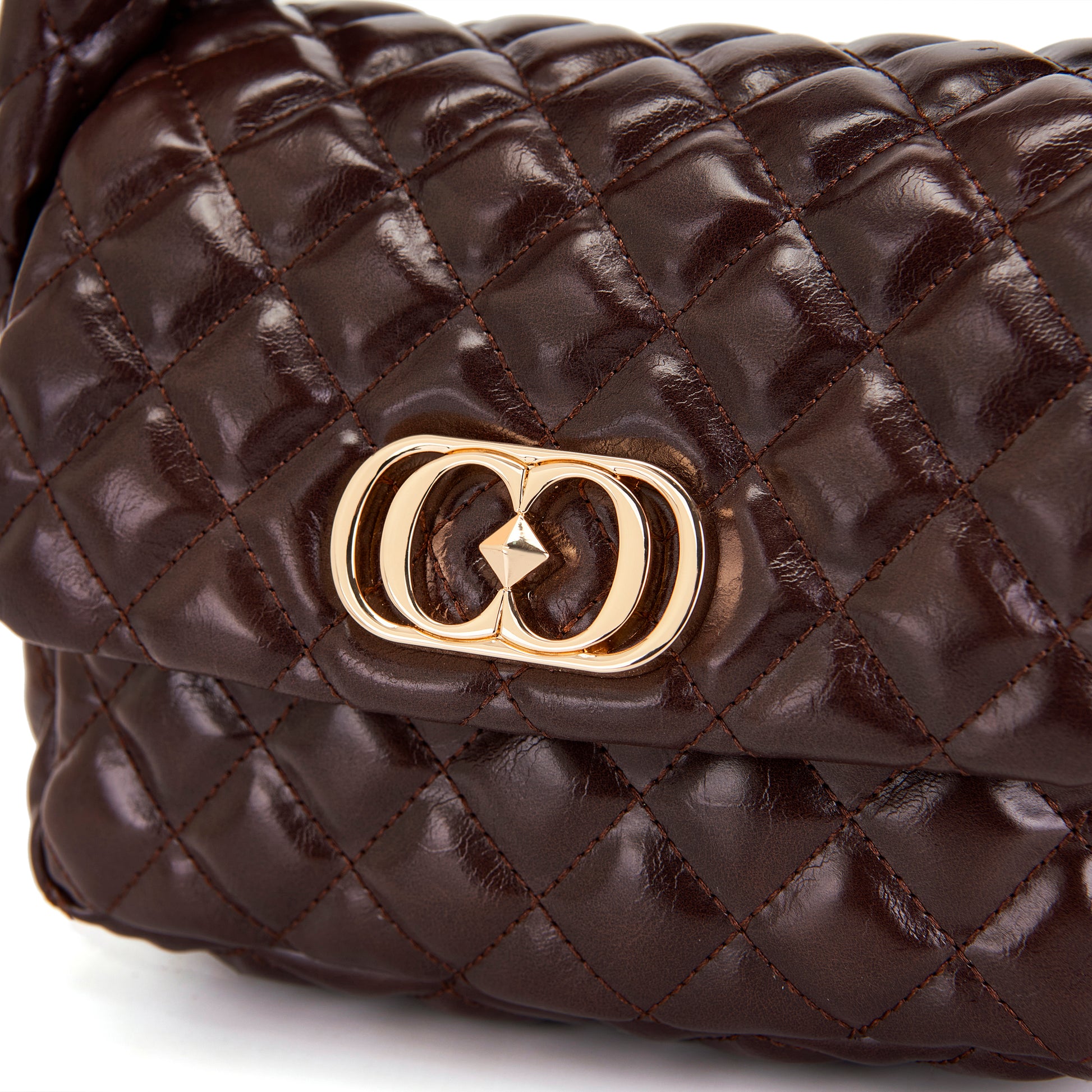 Borsa a spalla Capsule Dark Brown - Immagine 4