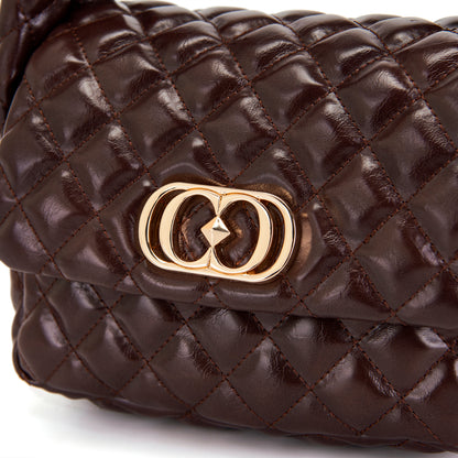 Borsa a spalla Capsule Dark Brown - Immagine 4