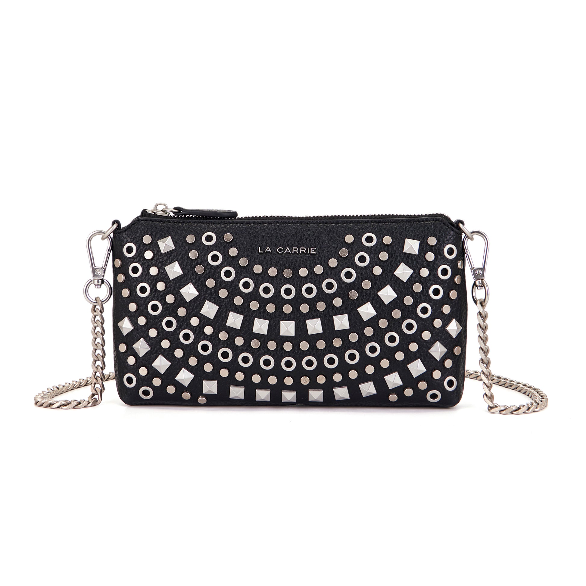 Portafoglio Solid Black