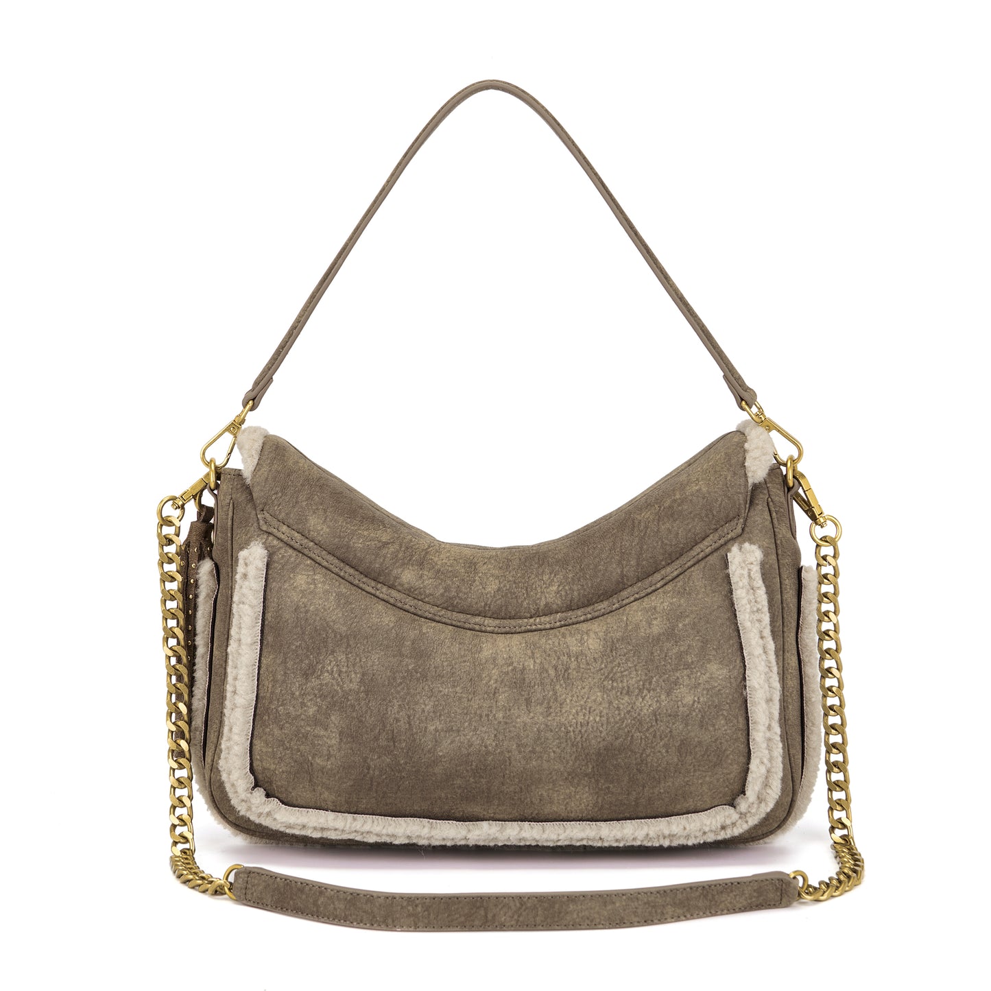 Borsa a spalla Warmtouch Taupe - Immagine 3