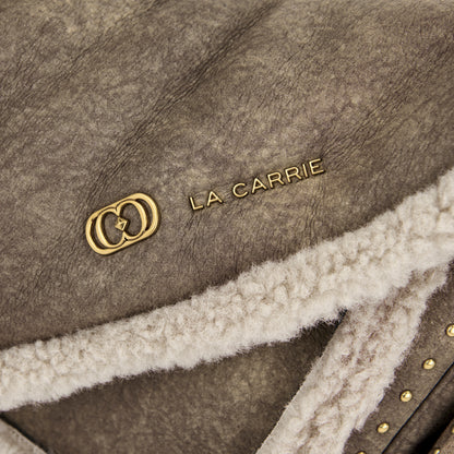 Borsa a spalla Warmtouch Taupe - Immagine 4