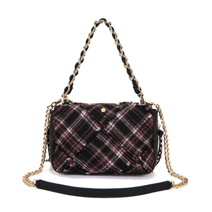 Borsa a spalla Scottish Isabel Burgundy - Immagine 3