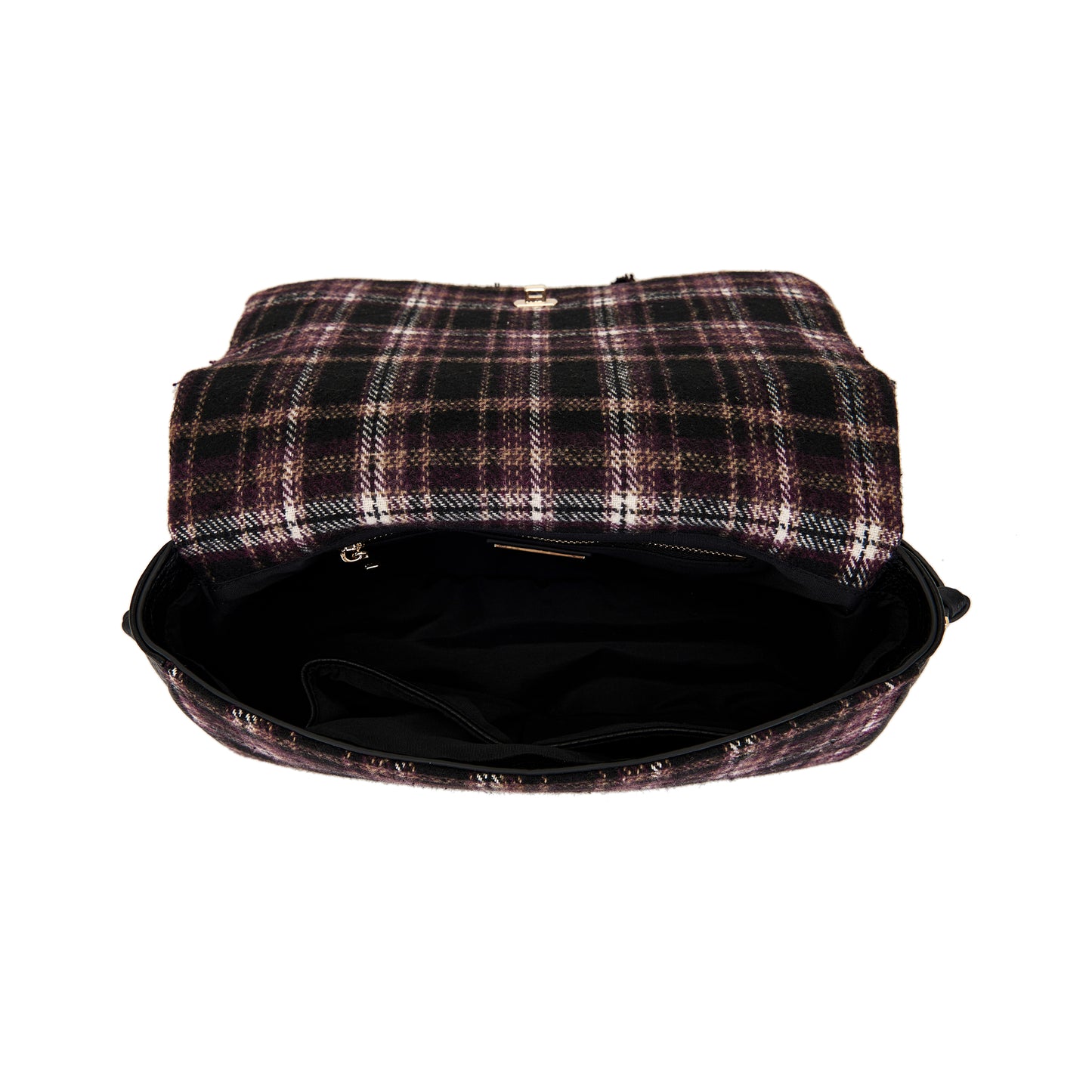 Borsa a spalla Scottish Isabel Burgundy - Immagine 5