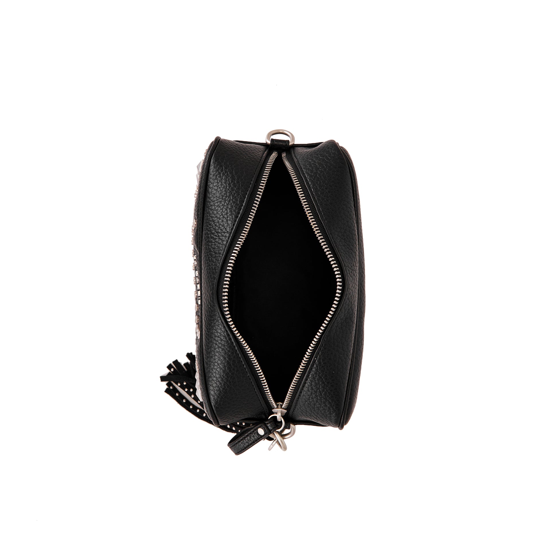 Borsa a spalla Solid Black - Immagine 5