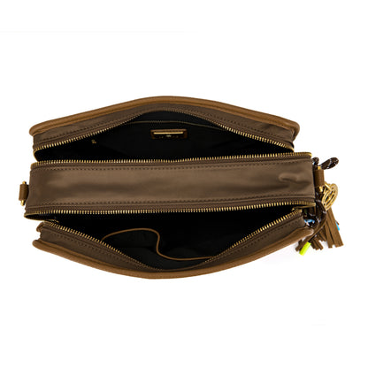 Borsa a spalla Dark Wave Brown - Immagine 5