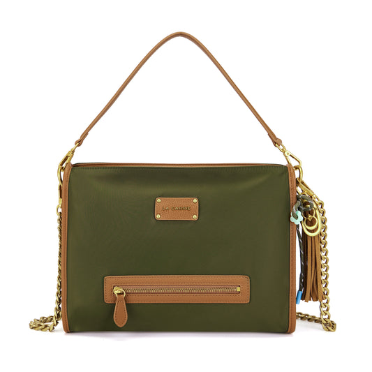 Borsa a spalla Dark Wave Green