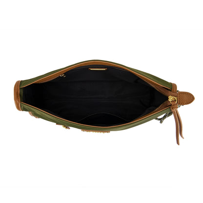 Borsa a spalla Dark Wave Green - Immagine 5