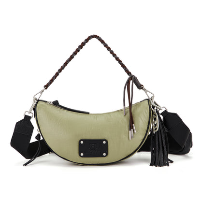 Borsa a spalla Fiber Taupe