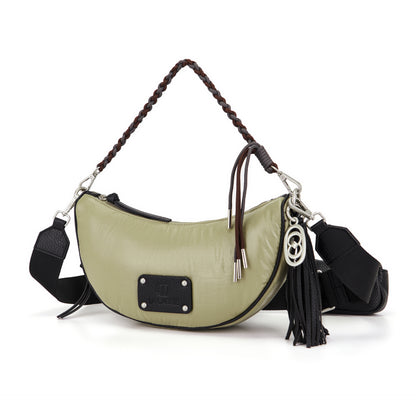 Borsa a spalla Fiber Taupe - Immagine 2