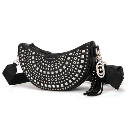 Borsa a spalla Solid Black - Immagine 2