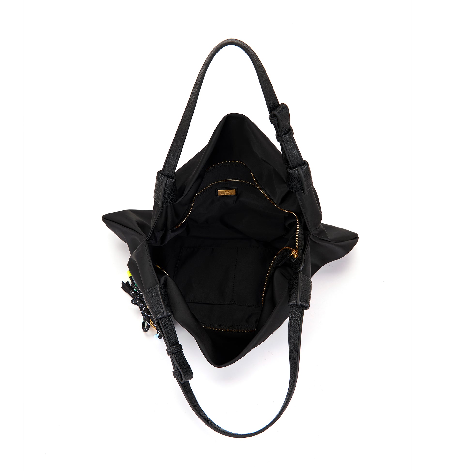 Borsa shopping Dark Wave Black - Immagine 5