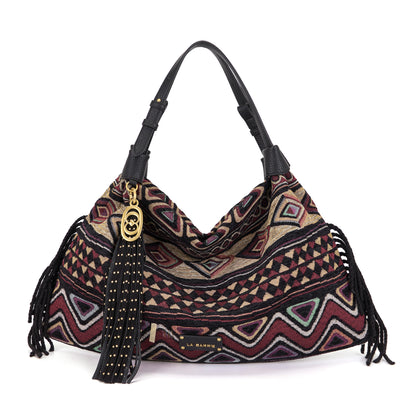 Borsa shopping Kerala Black -Immagine 6