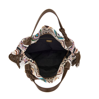 Borsa shopping Kerala Brown -Immagine 5