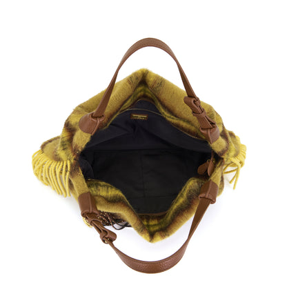 Borsa shopping Kerala Yellow -Immagine 5