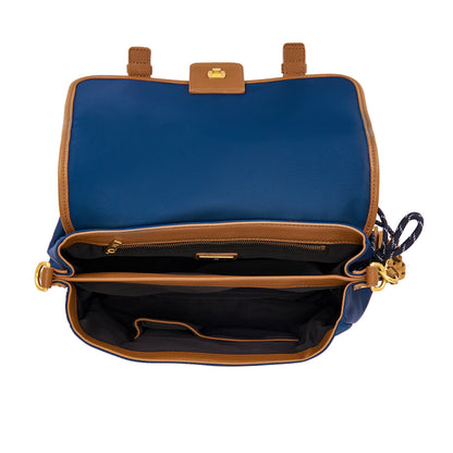 Borsa shopping Atena Dark Wave Blue - Immagine 5
