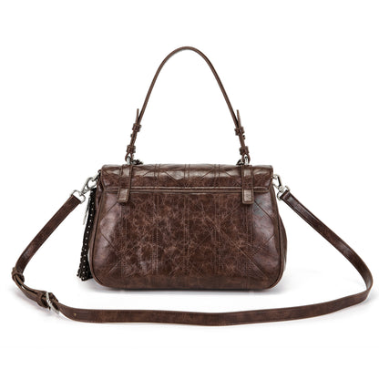 Borsa shopping Atena Spiderweb Brown - Immagine 3