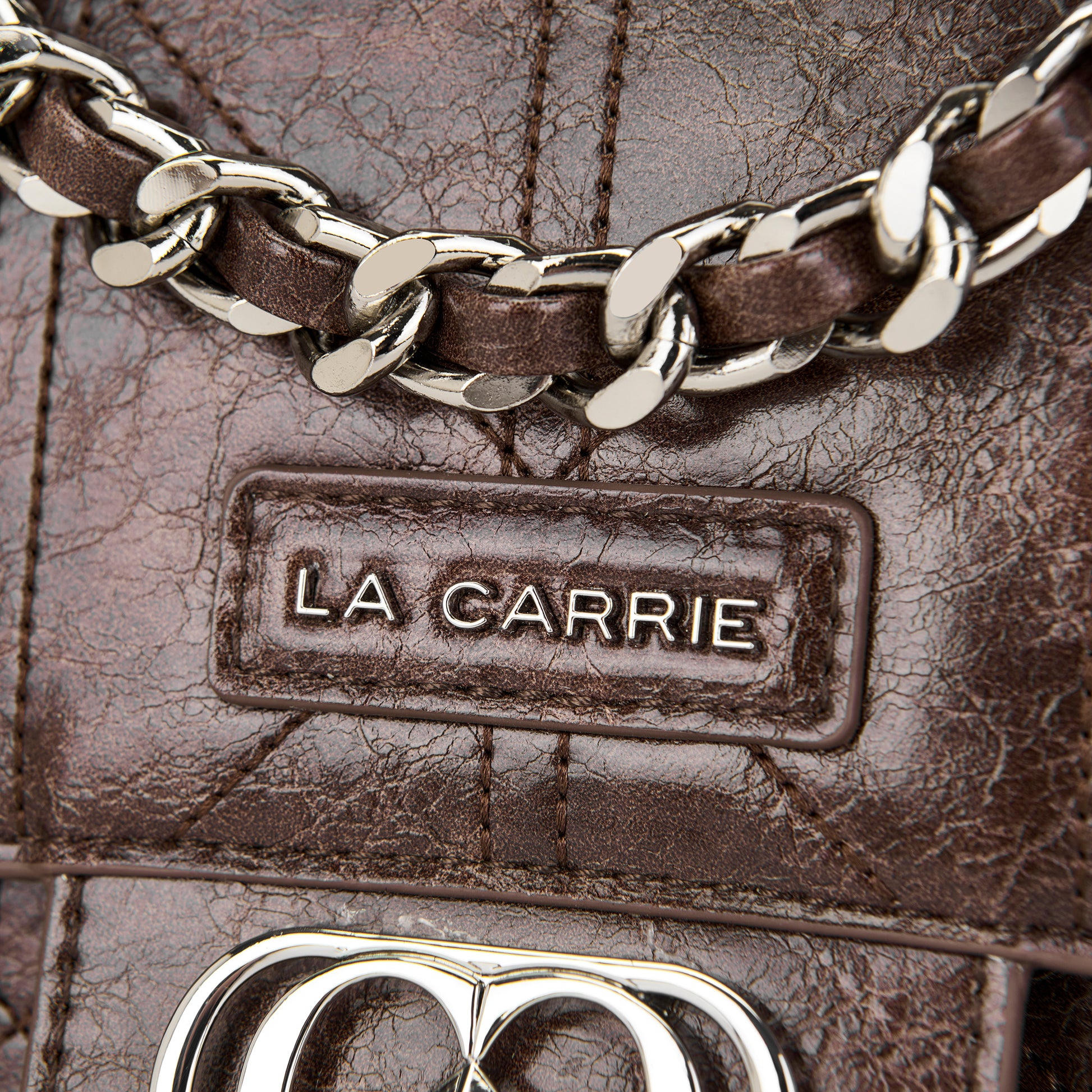 Borsa shopping Atena Spiderweb Brown - Immagine 4