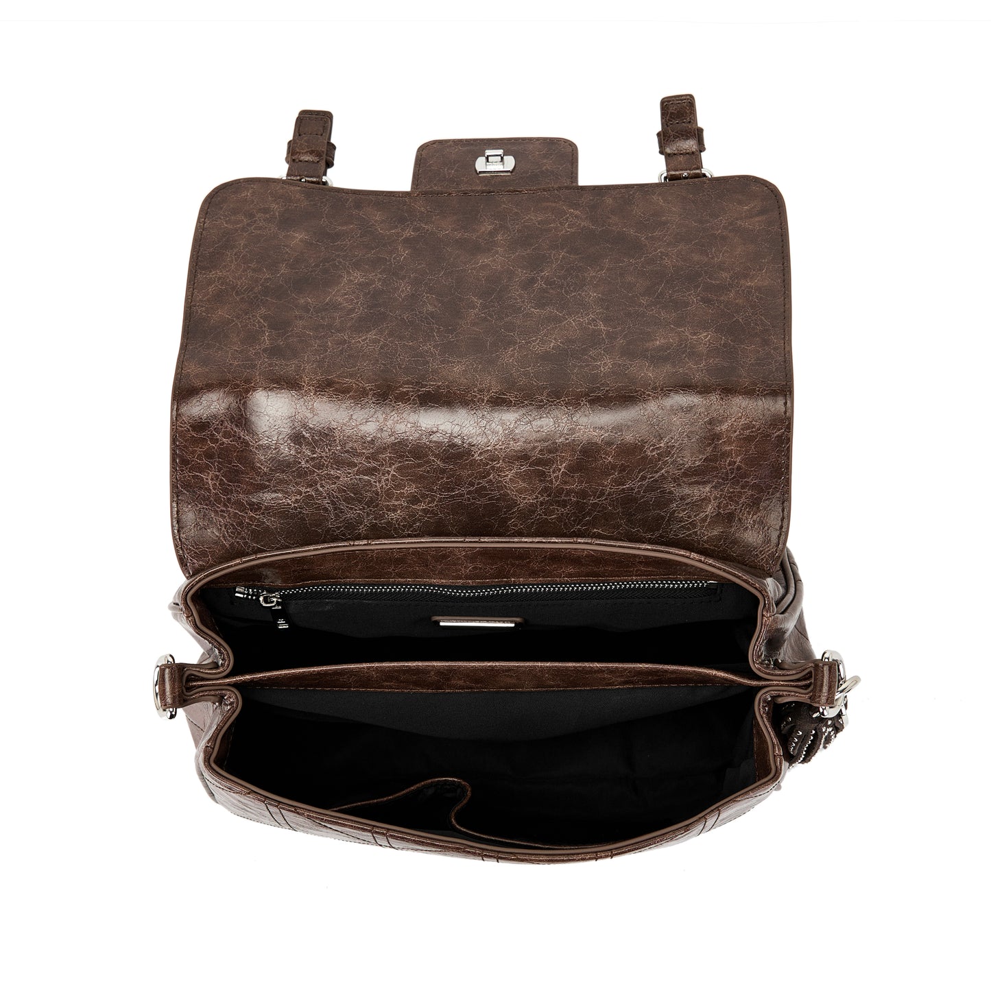 Borsa shopping Atena Spiderweb Brown - Immagine 5