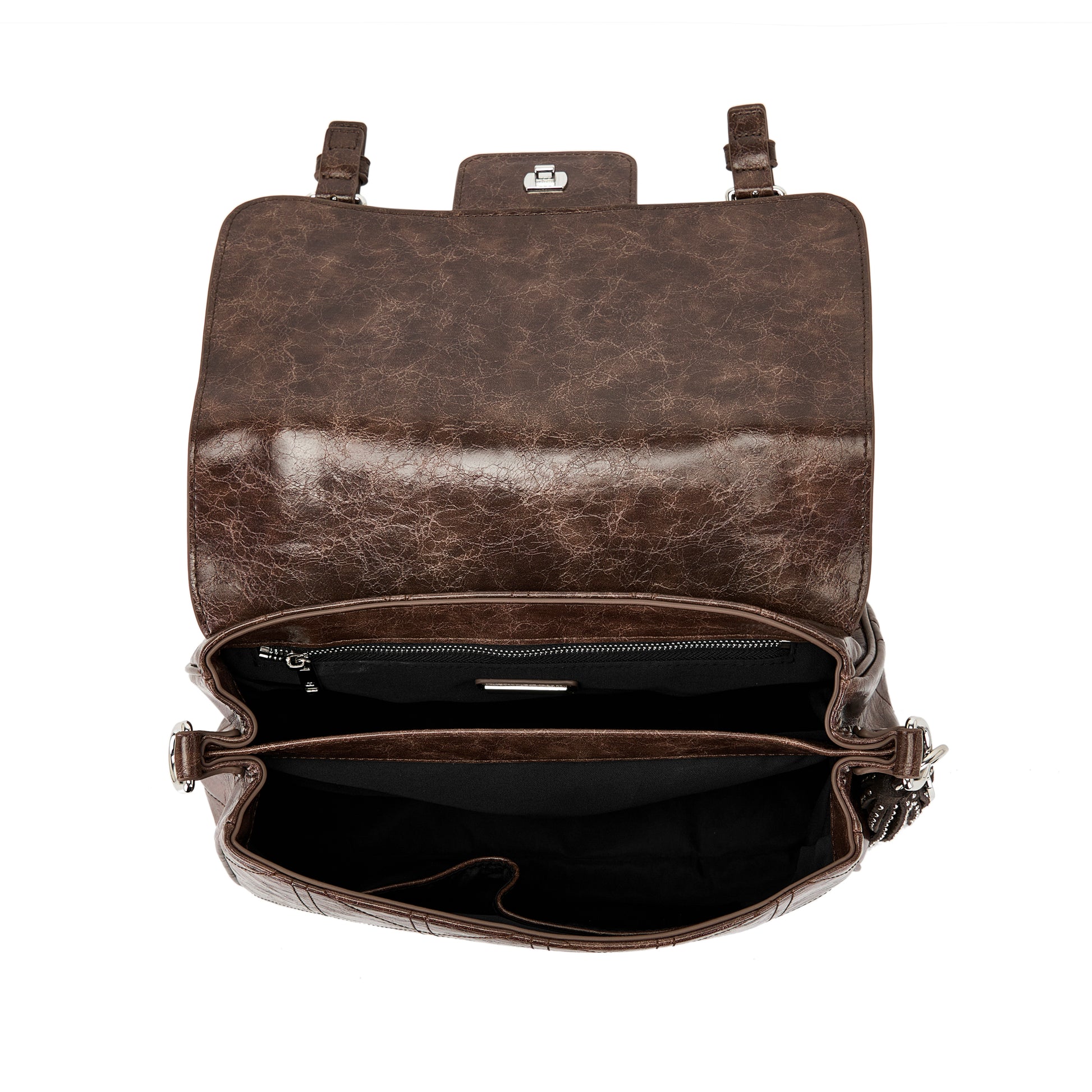 Borsa shopping Atena Spiderweb Brown - Immagine 5
