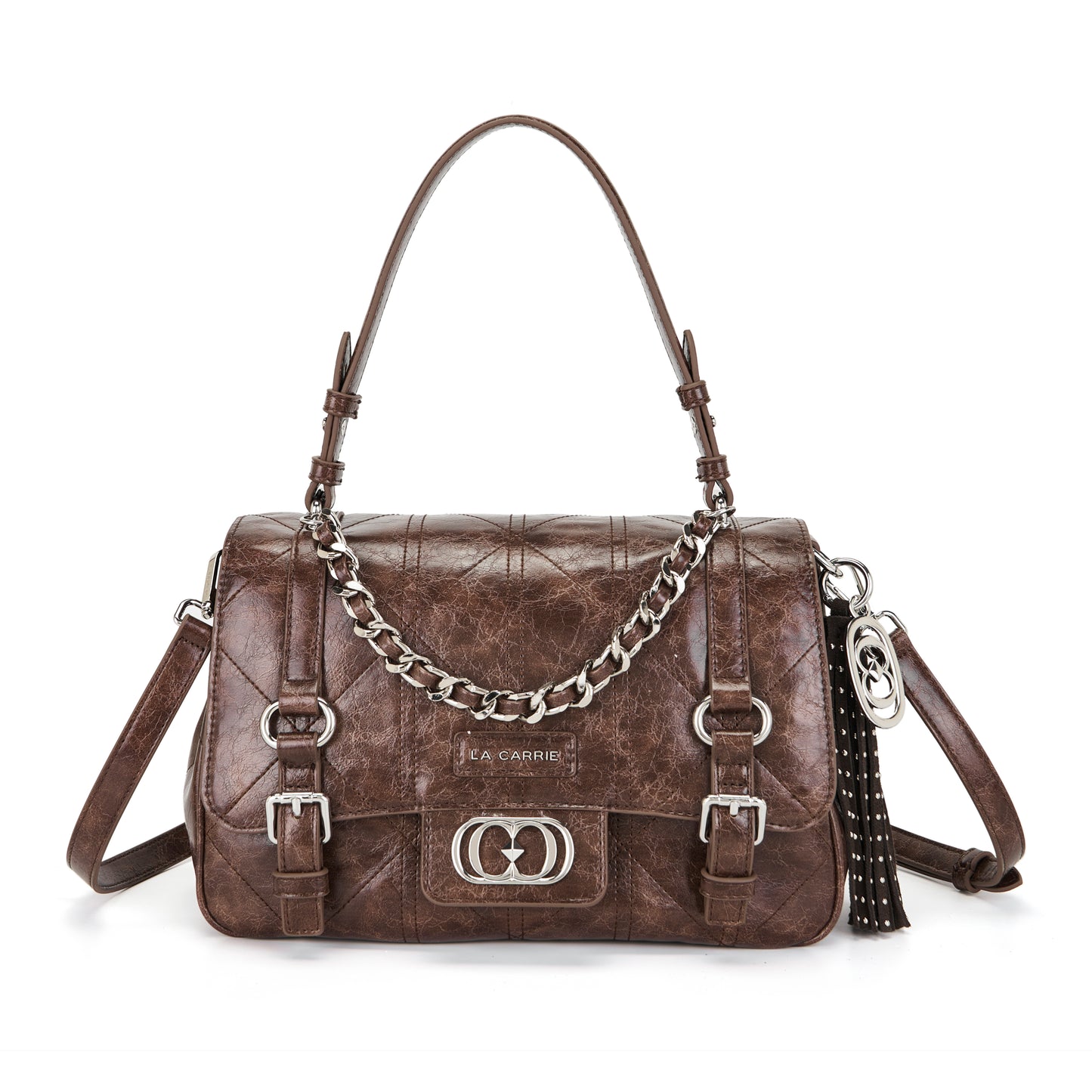 Borsa shopping Atena Spiderweb Brown - Immagine 6