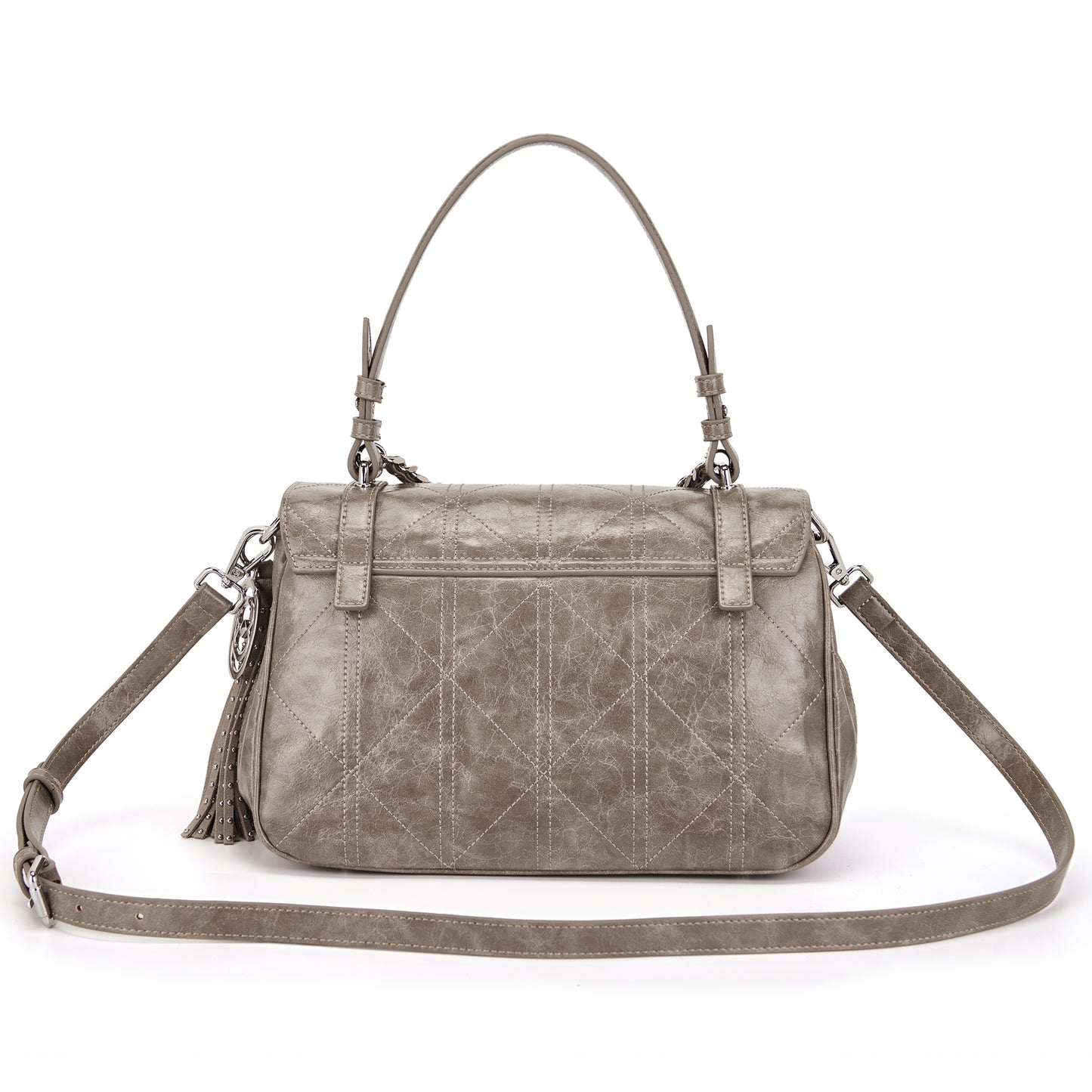 Borsa shopping Atena Spiderweb Taupe - Immagine 3