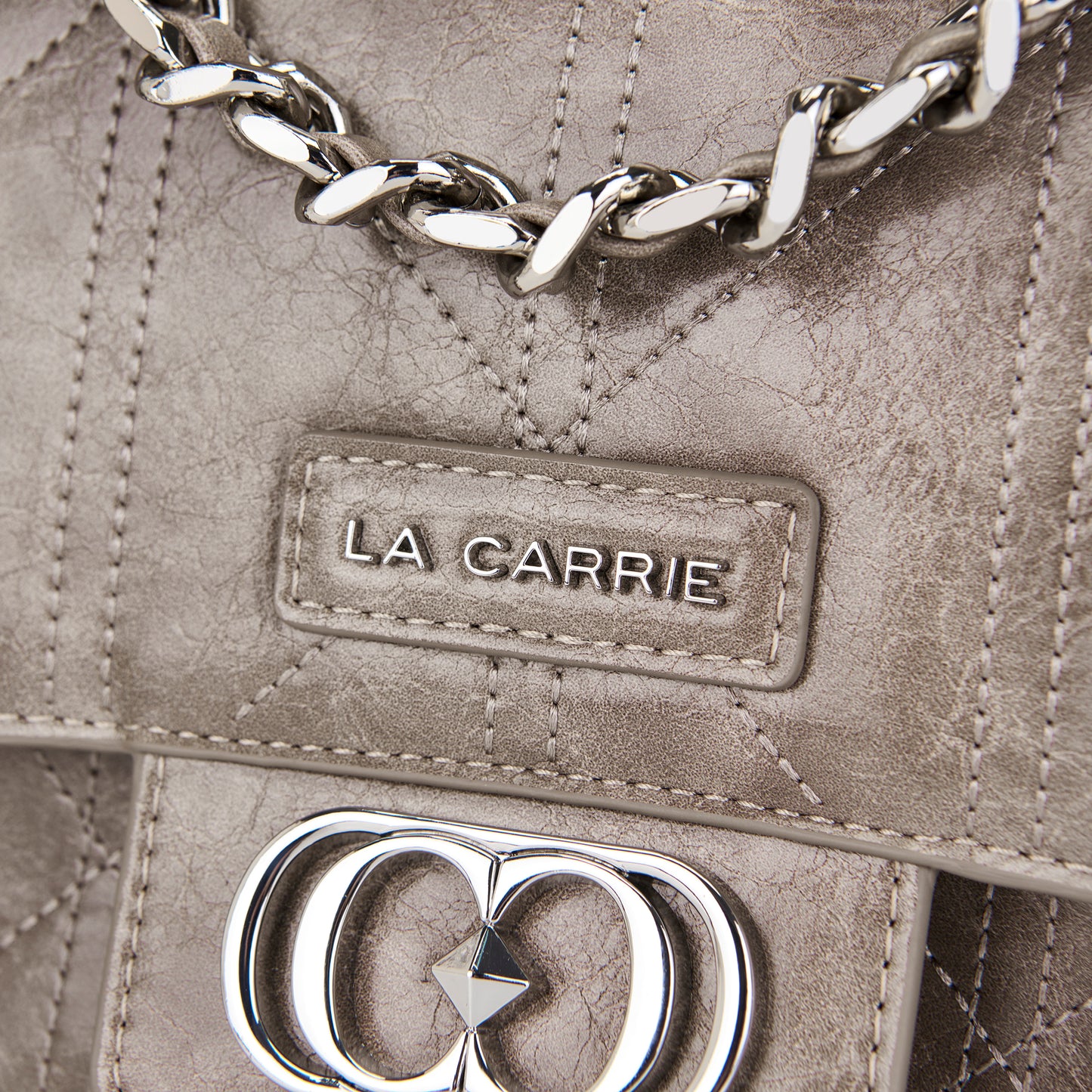 Borsa shopping Atena Spiderweb Taupe - Immagine 4
