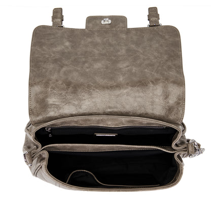 Borsa shopping Atena Spiderweb Taupe - Immagine 5