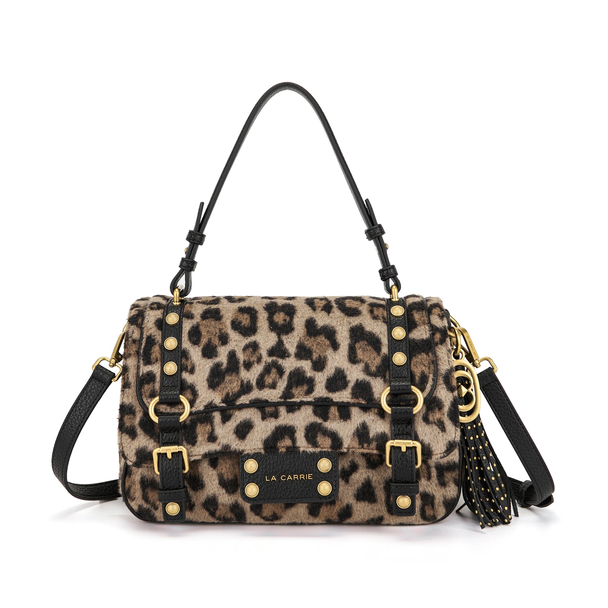 Borsa shopping Atena Animalier Black