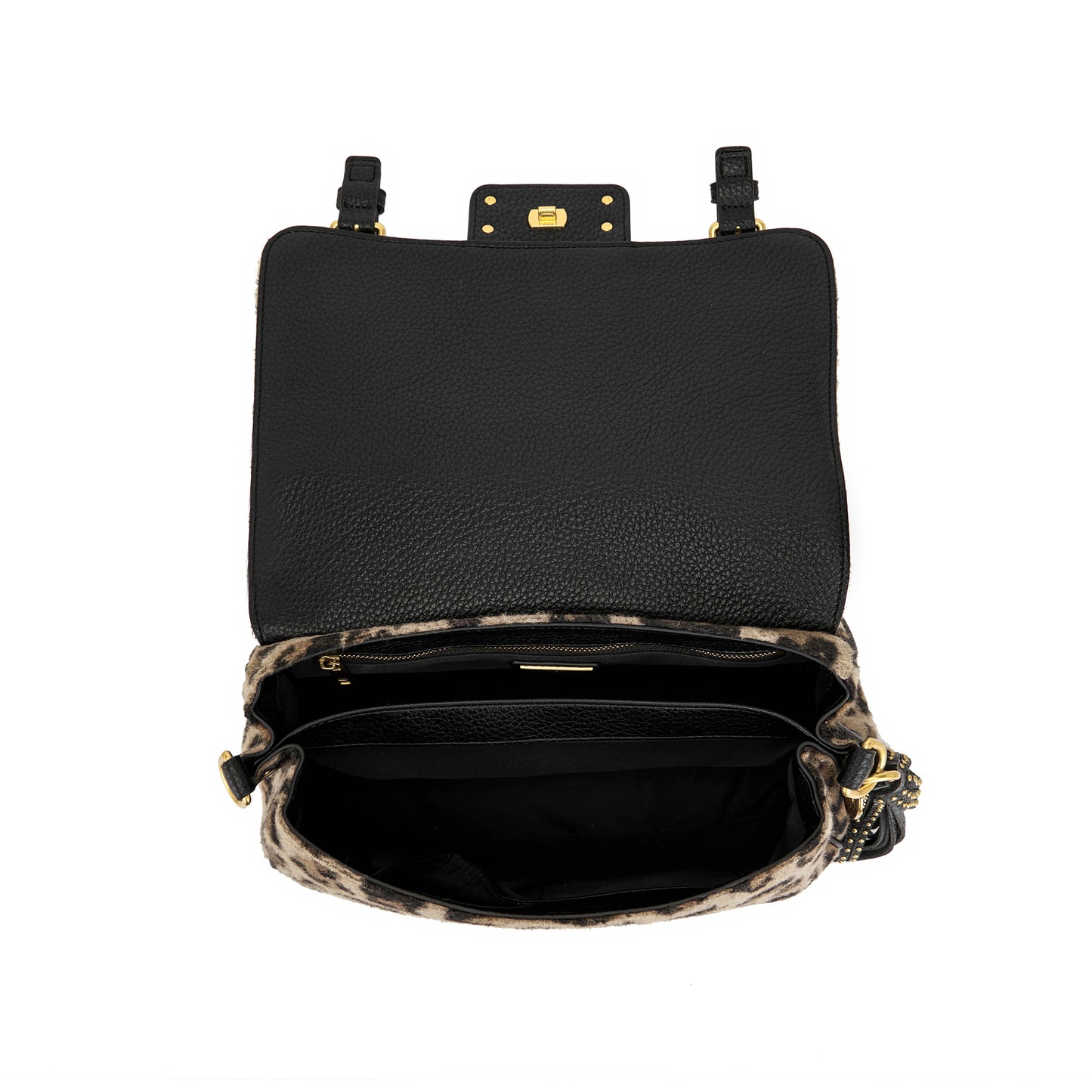 Borsa shopping Atena Animalier Black - Immagine 5
