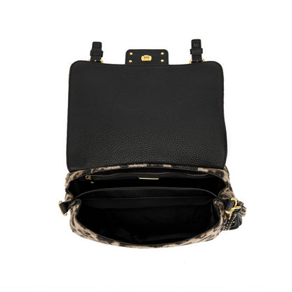 Borsa shopping Atena Animalier Black - Immagine 5