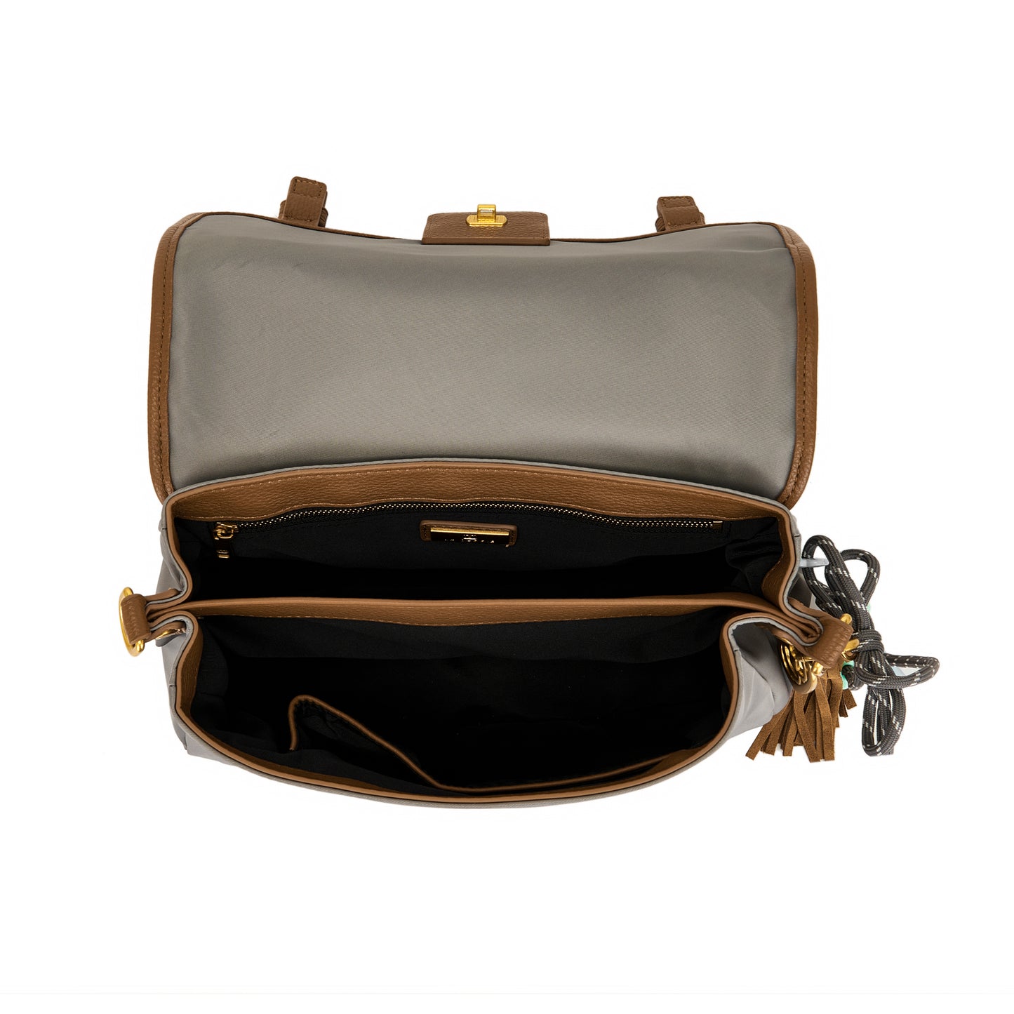 Borsa shopping Atena Dark Wave Grey - Immagine 5